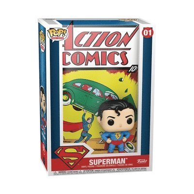 Dc- Superman Action Comic - Funko Pop! Vinyl Comic Cover: - Fanituote - Funko - 0889698504683 - torstai 17. kesäkuuta 2021
