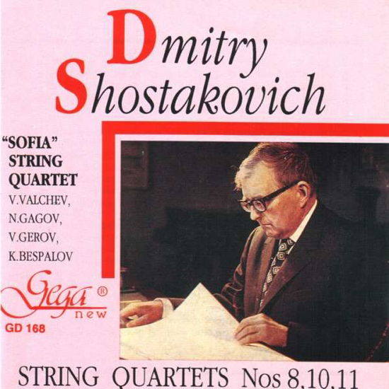 Cover for Dmitry Shostakovich · Sofia String Qua-Sofia String Quartet (CD) (1995)