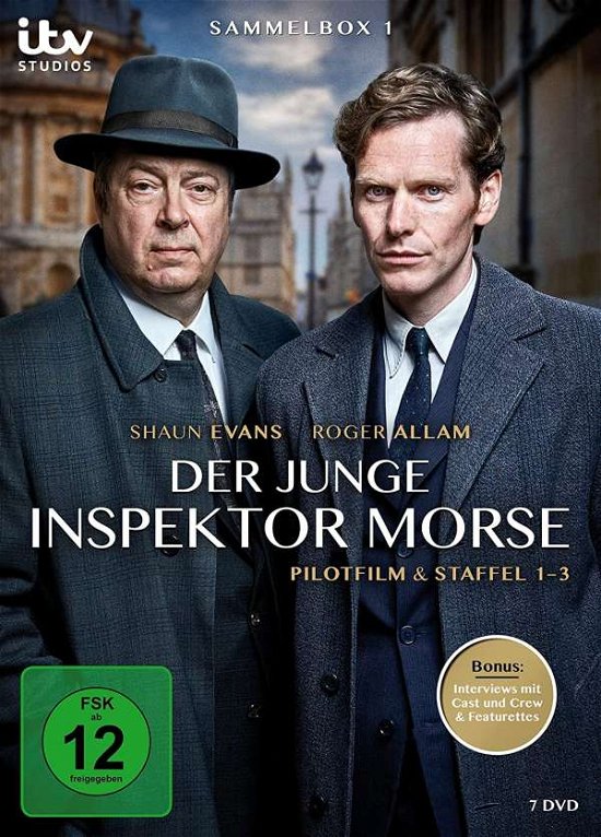 Cover for Der Junge Inspektor Morse · Der Junge Inspektor Morse-sammelbox 1 (1-3) (DVD) (2021)