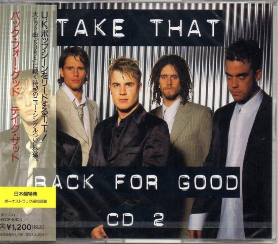 Back For Good - 5 Tracks Japan Press - Take That - Musik -  - 4988017053683 - 