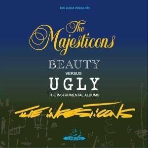 Cover for Majesticons vs Infesticons · Beauty vs Ugly: the Instrumentals (LP) [Limited edition] (2003)