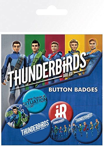 Cover for Thunderbirds Are Go · Thunderbirds Are Go: International Rescue (Badge Pack) (MERCH)