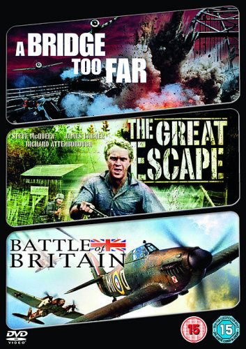 Cover for Charles Bronson · Bridge Too Far / the Great Escape / Battle of Britain (DVD) (2009)