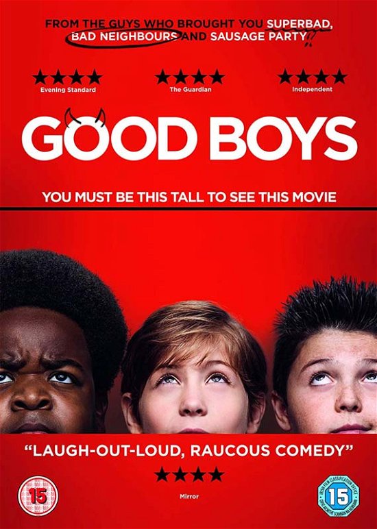 Good Boys - Good Boys - Filmes - UNIVERSAL PICTURES / FILM - 5053083193683 - 16 de dezembro de 2019