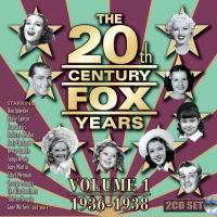 Cover for Various Artists · 20th Century Fox Years Volume 1 (1936-1938) (CD) (2021)