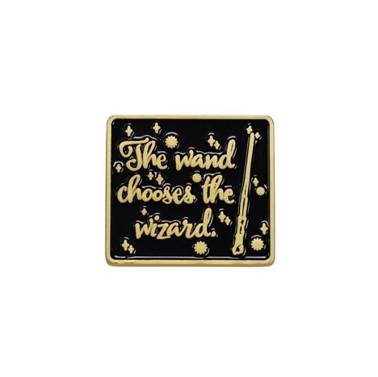 Harry Potter Wand Chooses The Wizard Pin Badge - Harry Potter - Merchandise - HARRY POTTER - 5055453477683 - April 1, 2020