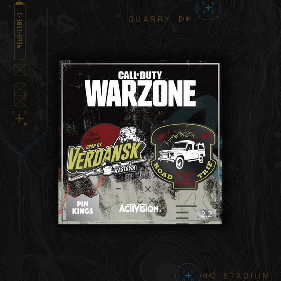 Cover for Call of Duty · Call of Duty Warzone 2.2 Kings Pin Set (MERCH)