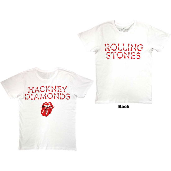 The Rolling Stones Unisex T-Shirt: Hackney Diamonds (Back Print) - The Rolling Stones - Merchandise -  - 5056737200683 - September 18, 2023