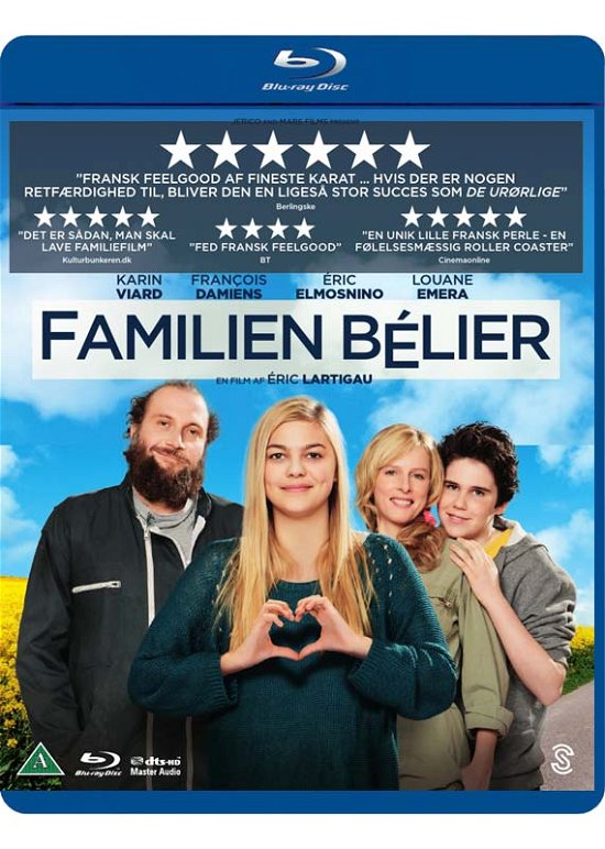 Cover for Karin Viard / Francois Damiens / Eric Elmosnino / Louane Emera · Familien Bélier (Blu-ray) (2015)