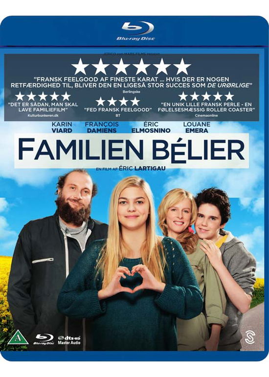 Familien Bélier - Karin Viard / Francois Damiens / Eric Elmosnino / Louane Emera - Elokuva -  - 5706100570683 - torstai 17. syyskuuta 2015