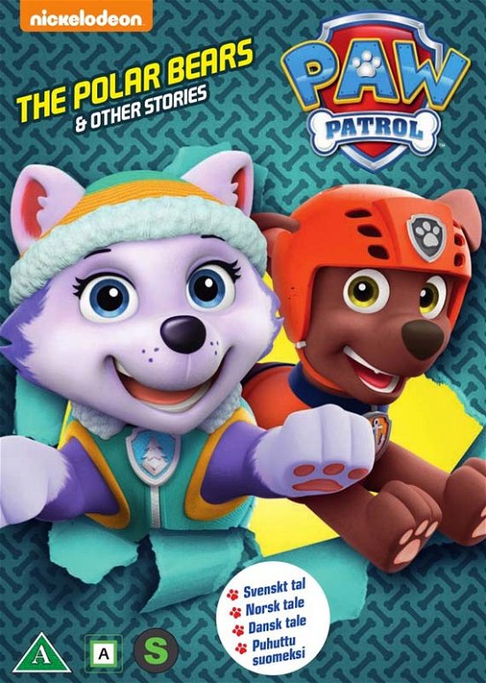 Cover for Paw Patrol · Paw Patrol - The Polar Bear &amp; Other Stories (DVD) (2018)