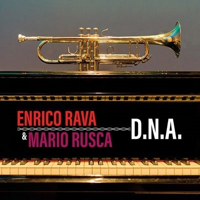 Cover for Rava,enrico / Rusca,mario · D.n.a. (Clear Red) (LP) (2022)