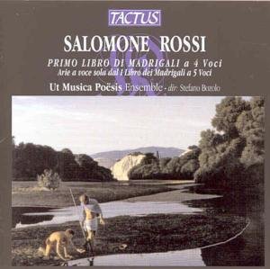 Madrigals Book I - Rossi / Ut Musica Poesis Ensemble - Muziek - TACTUS - 8007194101683 - 10 juli 2001