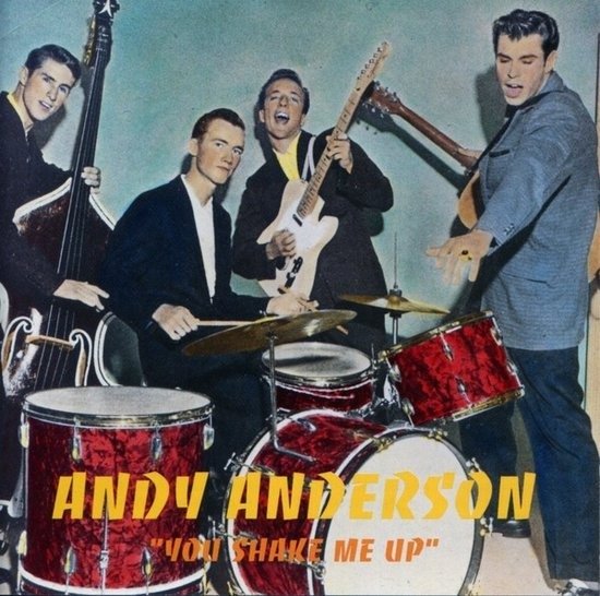 Cover for Andy Anderson · Andy Anderson - You Shake Me Up (CD) (2020)