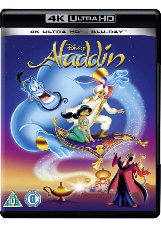 Cover for Aladdin (4K Blu-ray) · Aladdin (4k Blu-ray) (Blu-ray) (2019)