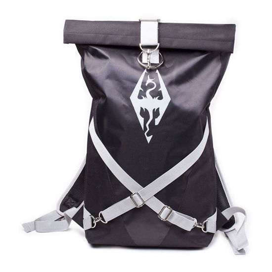 Skyrim - Rolltop With Straps Black (Zaino) - Skyrim - Merchandise -  - 8718526086683 - 