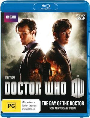 Cover for Matt Smith · Doctor Who - the Day of the Doctor (50th Anniversary Special) (3D Blu-ray) (Blu-ray) (2013)