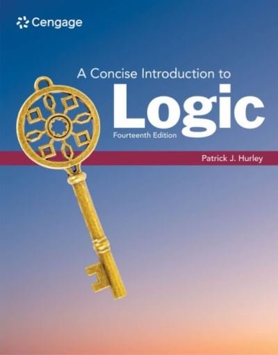 Cover for Hurley, Patrick (University of San Diego) · A Concise Introduction to Logic (Taschenbuch) (2023)