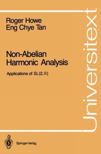 Cover for Roger E. Howe · Non-abelian Harmonic Analysis: Applications of Sl (2,?) (Paperback Book) [Softcover Reprint of the Original 1st Ed. 1992 edition] (1992)