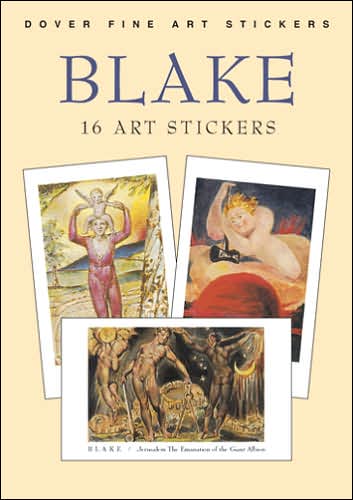 Cover for William Blake · Blake: 16 Art Stickers: 16 Art Stickers - Dover Art Stickers (MERCH) (2003)