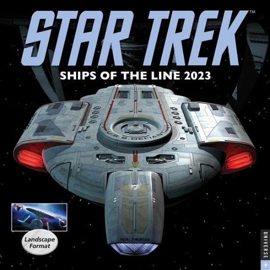 Cover for Cbs · Star Trek: Ships of the Line 2023 Wall Calendar (Kalender) (2022)