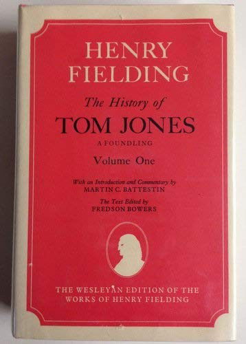 Cover for Henry Fielding · The history of Tom Jones, a foundling (Book) [1st American edition] (1977)