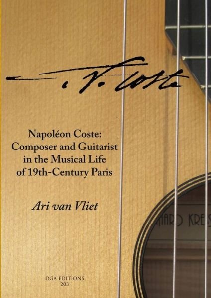 Cover for Ari Cornelis van Vliet · Napoléon Coste (Book) (2023)