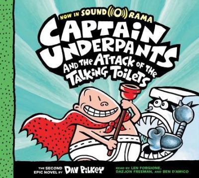 Cover for Dav Pilkey · Captain Underpants and the Attack of the Talking Toilets (CD) (2018)