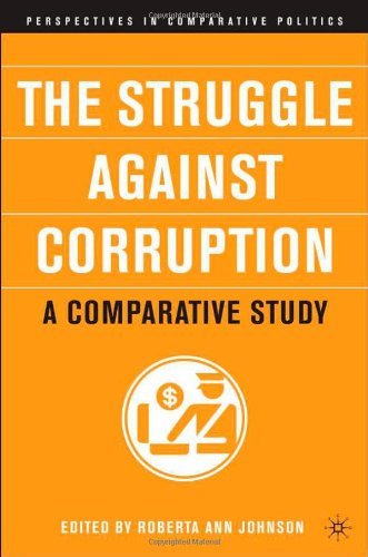 Cover for R. Johnson · The Struggle Against Corruption: A Comparative Study - Perspectives in Comparative Politics (Gebundenes Buch) [2004 edition] (2005)