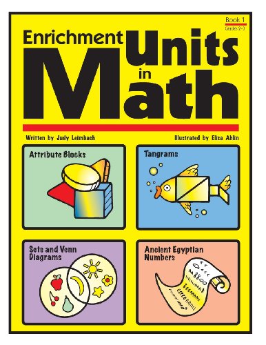 Cover for Leimbach Judy Leimbach · Enrichment Units in Math: Book 1, Grades 2-3 (Paperback Bog) (2005)