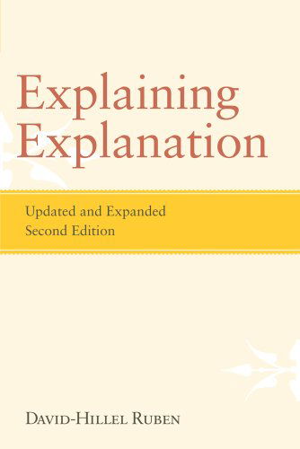 Cover for David-Hillel Ruben · Explaining Explanation (Paperback Book) (2012)