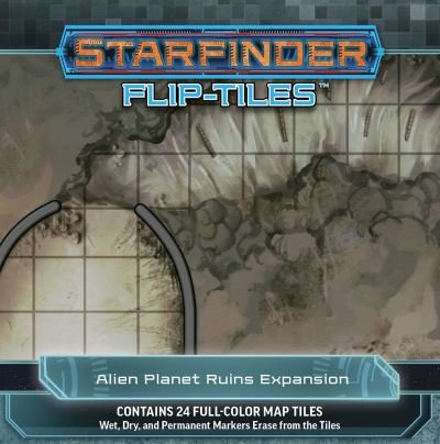 Starfinder Flip-Tiles: Alien Planet Ruins Expansion - Jason Engle - Jogo de tabuleiro - Paizo Publishing, LLC - 9781640783683 - 26 de outubro de 2021