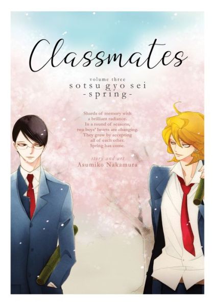 Cover for Asumiko Nakamura · Classmates Vol. 3: Sotsu gyo sei (Spring) - Classmates: Dou kyu sei (Paperback Book) (2019)