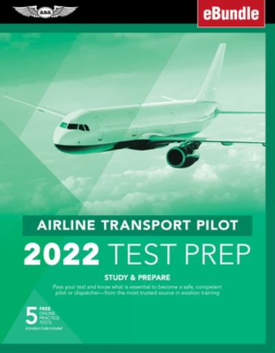 Cover for Asa Test Prep Board · Airline Transport Pilot Test Prep 2022 (Paperback Book) (2022)