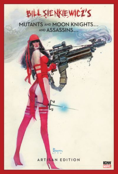 Cover for Bill Sienkiewicz · Bill Sienkiewicz's Mutants and Moon Knights and Assassins Artisan Edition (Paperback Book) (2023)