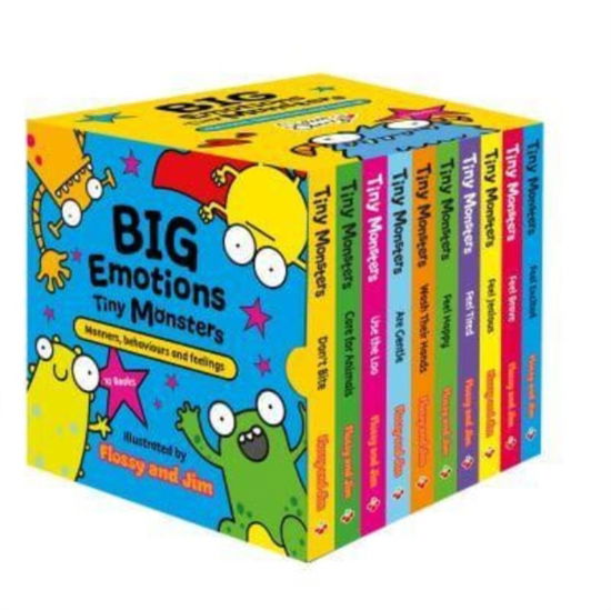 Cover for Sweet Cherry Publishing · Big Emotions Tiny Monsters 10-Book Collection: Manners, Behaviours and Feelings - Big Emotions Tiny Monsters 10-Book Collection: Manners, Behaviours and Feelings (Buch) (2024)