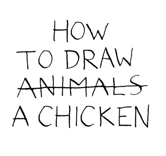 Cover for Jean-Vincent Senac · How to Draw a Chicken (Inbunden Bok) (2013)