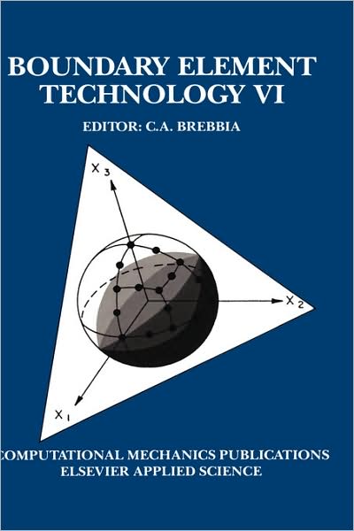 Cover for Carlos a Brebbia · Boundary Element Technology (Southampton, England, 1991) (Hardcover Book) (1991)