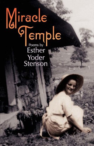 Cover for Esther Stenson · Miracle Temple (Dreamseeker Poetry) (Paperback Book) (2009)