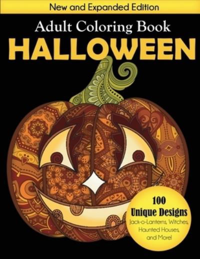 Cover for Creative Coloring · Halloween Adult Coloring Book (Paperback Book) (2019)