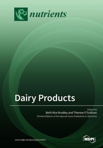 Cover for Beth Rice Bradley · Dairy Products (Pocketbok) (2018)