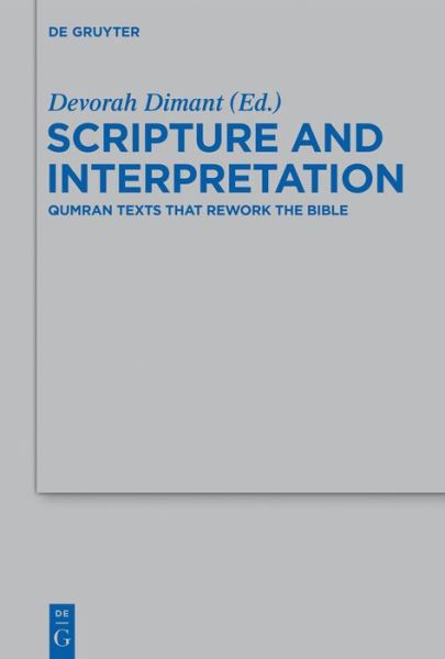 Cover for Feldman · Scripture and Interpretation (Book) (2017)