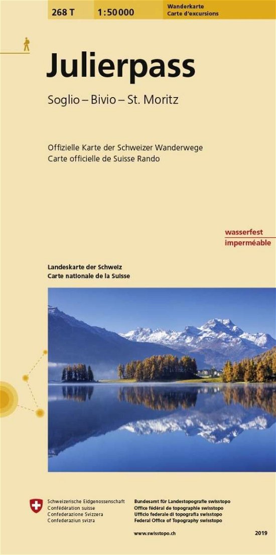 Cover for Collectif · Landeskarten d.Schweiz. Julierpass (Bok)