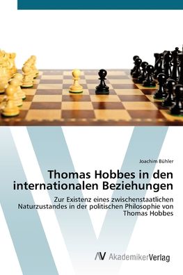 Cover for Bühler · Thomas Hobbes in den internation (Book) (2012)