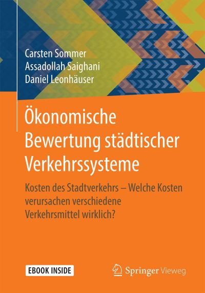 Cover for Sommer · Oekonomische Bewertung staedtischer Verkehrssysteme (Book) (2021)