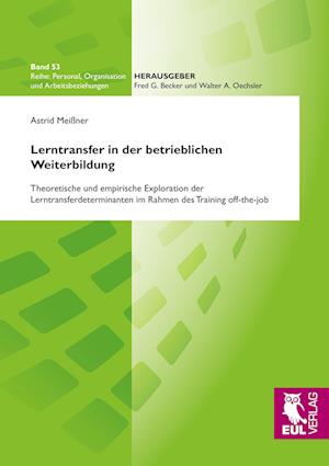 Cover for Astrid Meißner · Lerntransfer in der betrieblichen Weiterbildung (Paperback Book) (2012)