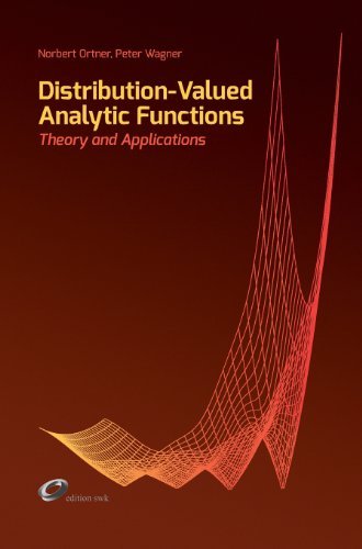 Cover for Peter Wagner · Distribution-valued Analytic Functions - Theory and Applications (Hardcover Book) (2013)