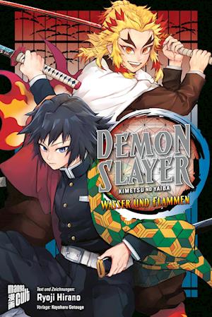 Cover for Koyoharu Gotouge · Demon Slayer Ã‚â€“ Kimetsu No Yaiba: Wasser Und Flammen (Book)