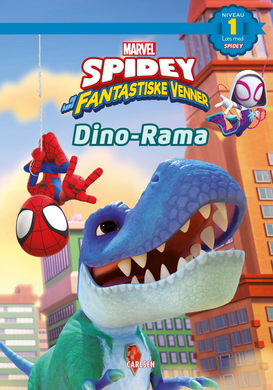 Cover for Marvel · Læs med Spidey - Dino-rama (Innbunden bok) [1. utgave] (2025)