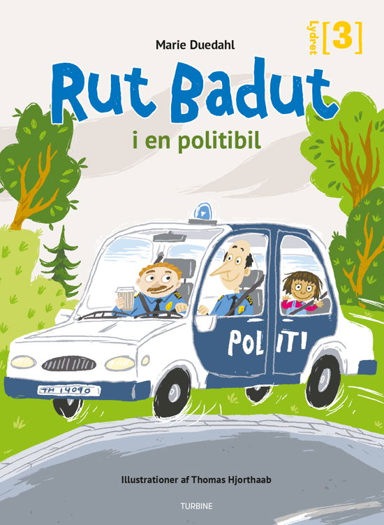 Cover for Marie Duedahl · Lydret 3: Rut Badut i en politibil (Hardcover Book) [1. Painos] (2020)